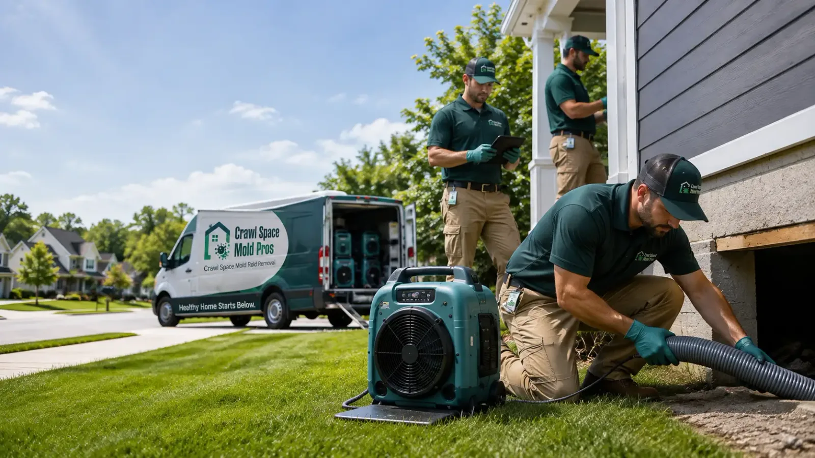Crawl Space Mold Removal in Schell City, MO
